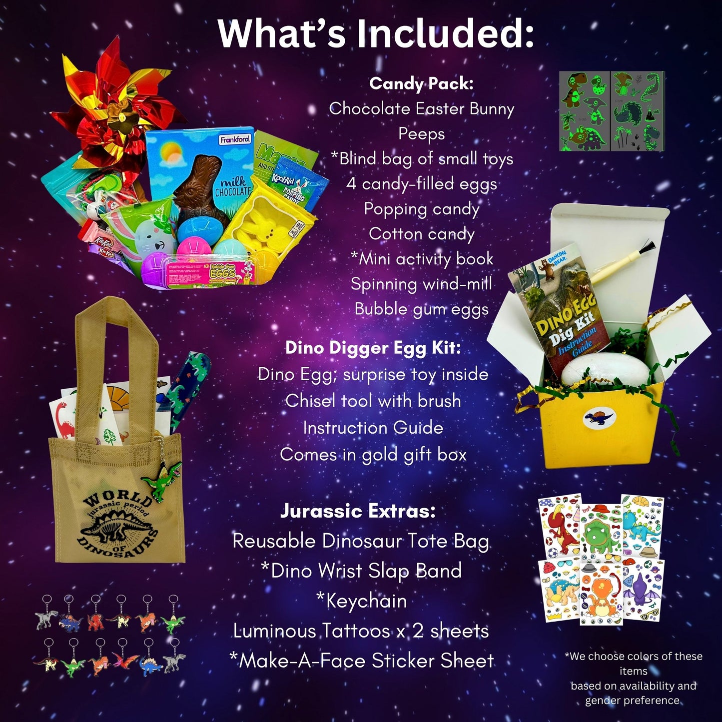 Dino Digger Easter Bag – Fossils, Tools & Prehistoric Fun