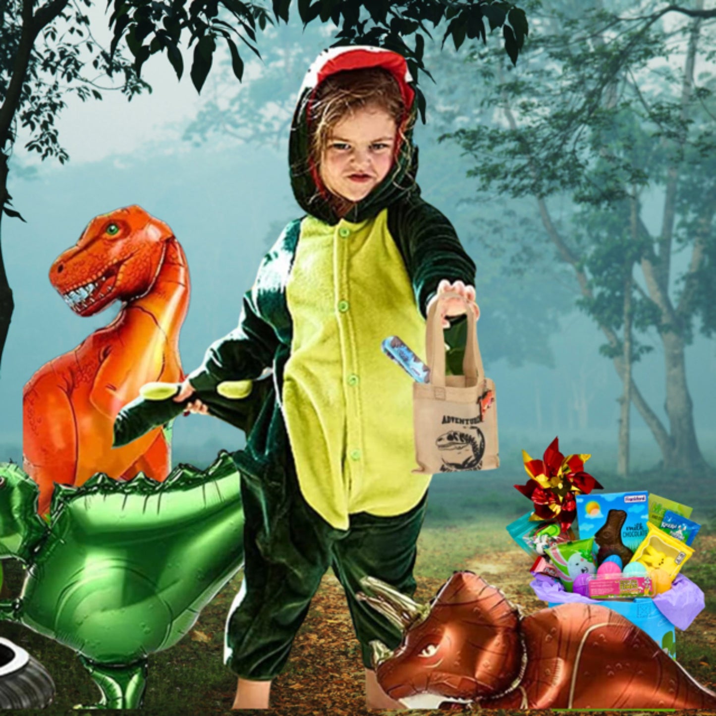 Dino Digger Easter Bag – Fossils, Tools & Prehistoric Fun