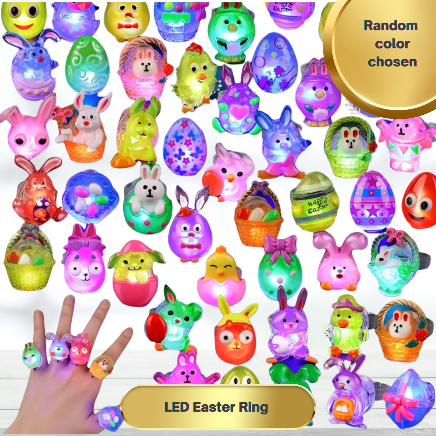 LED Ring for Little Gardeners – Fun Accessory in Easter Gift Bag