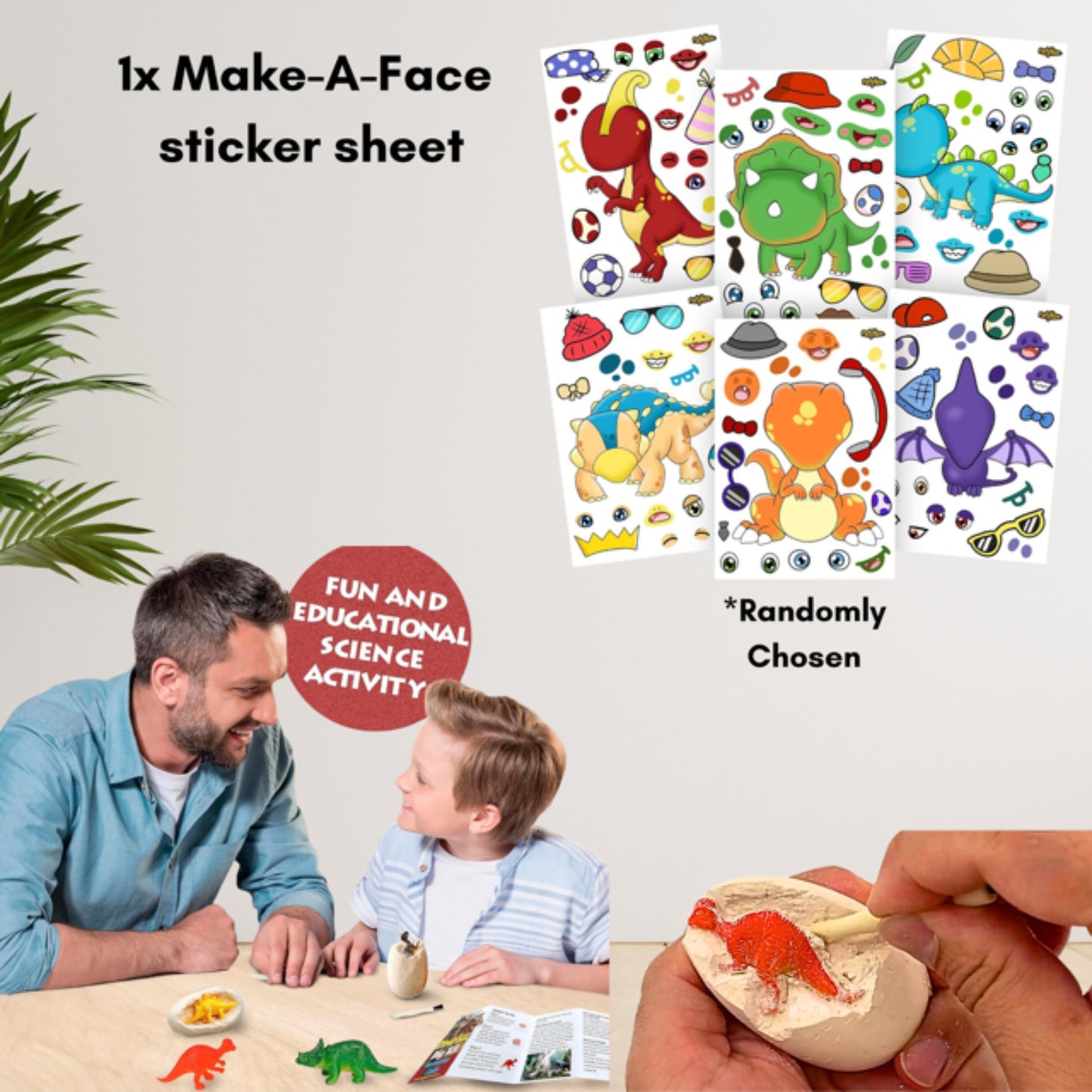 Dino Digger Easter Bag – Fossils, Tools & Prehistoric Fun