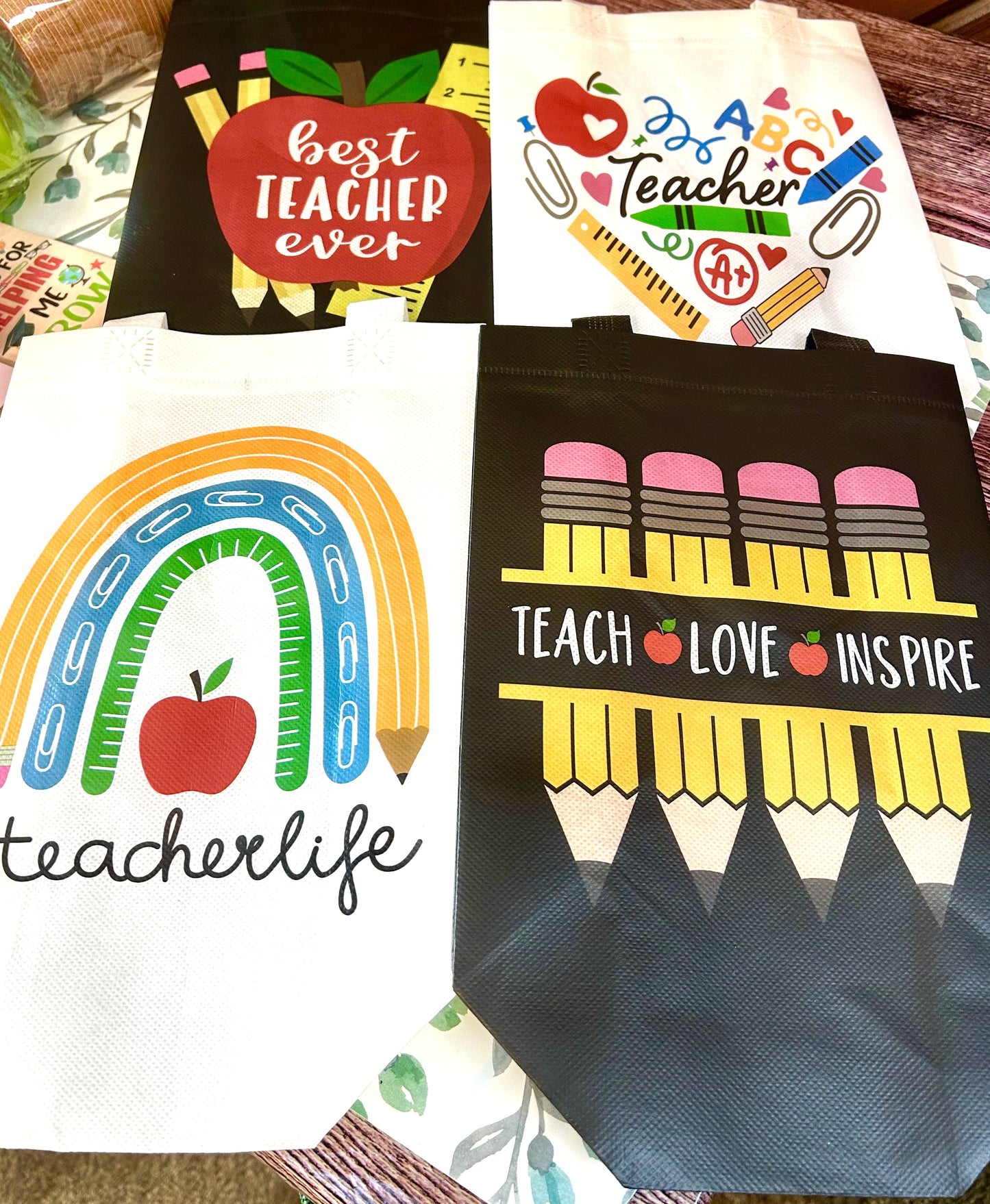 Teacher Thank You Gift Set – Filled Appreciation Bag, Ready to Give