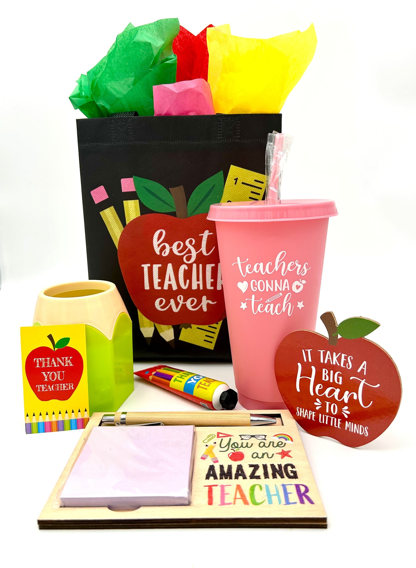 Teacher Thank You Gift Set – Filled Appreciation Bag, Ready to Give
