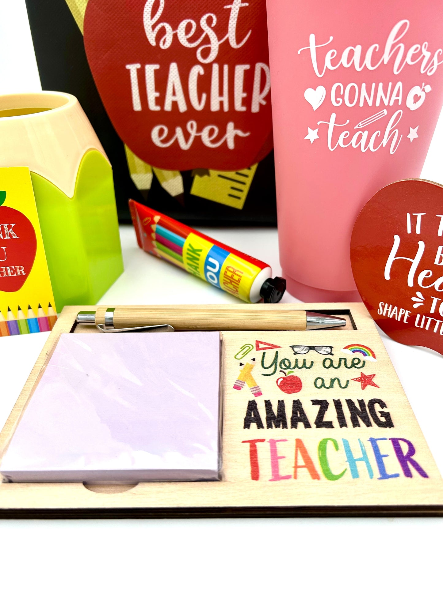 Teacher Thank You Gift Set – Filled Appreciation Bag, Ready to Give