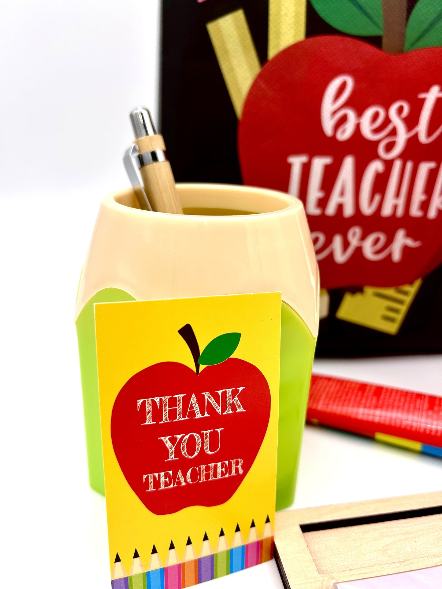 Teacher Thank You Gift Set – Filled Appreciation Bag, Ready to Give