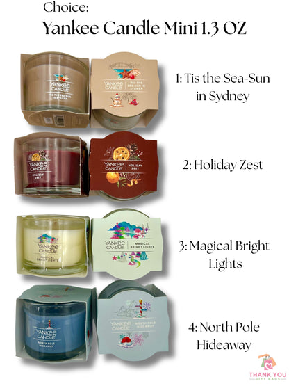 Bible Cover Gift Set for Women Christian Gift Box with Yankee Candle and Faith Items