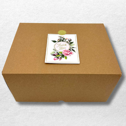 Coffee Gift Box for Her – Pink Floral Mug, Cozy Blanket, Chocolove Bar & Gold Spoon | Luxe Thank-You & Relaxation Set